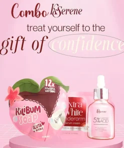 KSerene Extra White Underarm Serum & Kilibum Soap Combo