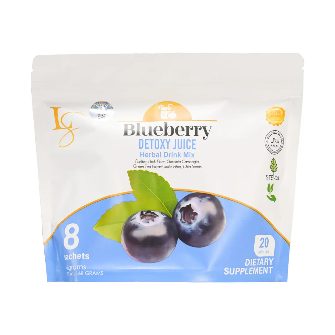 Luxe Blueberry Detoxy Juice – Natural Cleanse & Bloating Relief