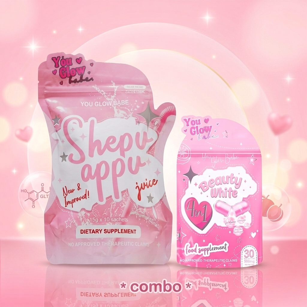 You Glow Babe Shepu appu Juice with Capsule Package