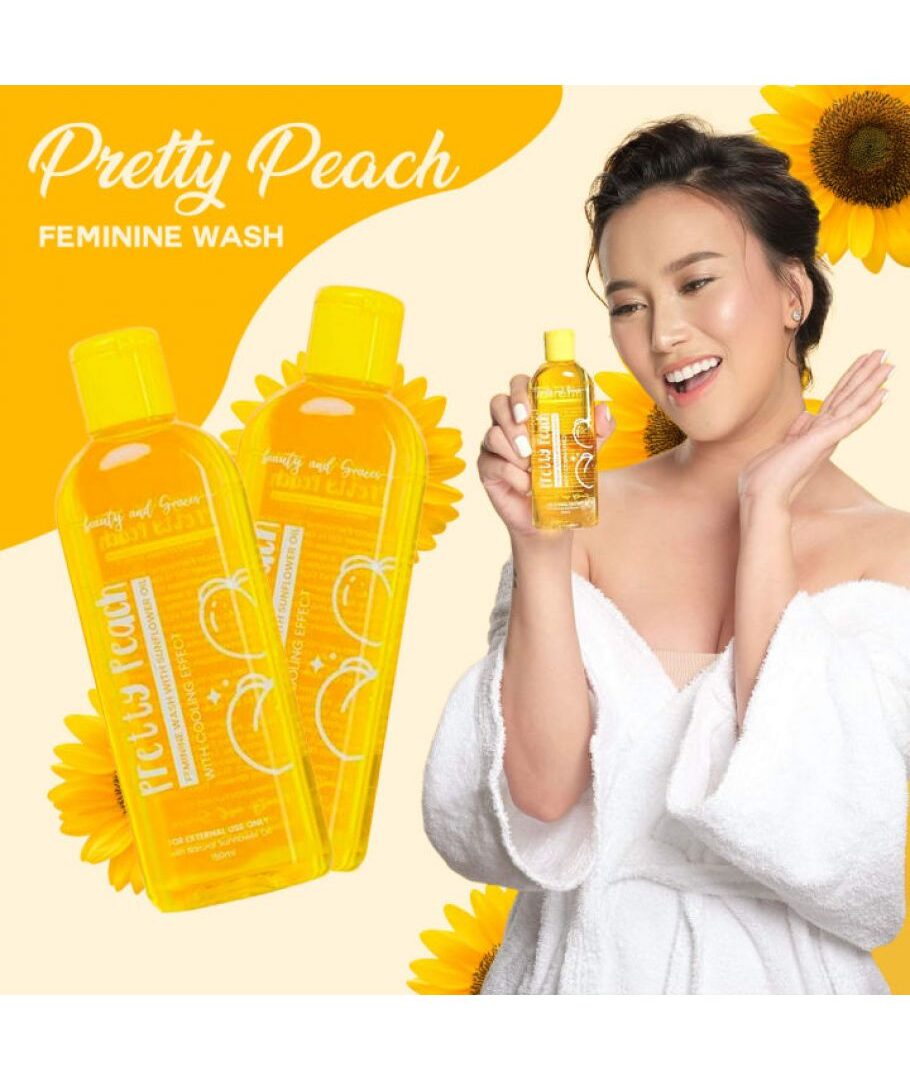 Alternative view of Pretty Peach Feminine Intimate Wash With Sunflower Oil