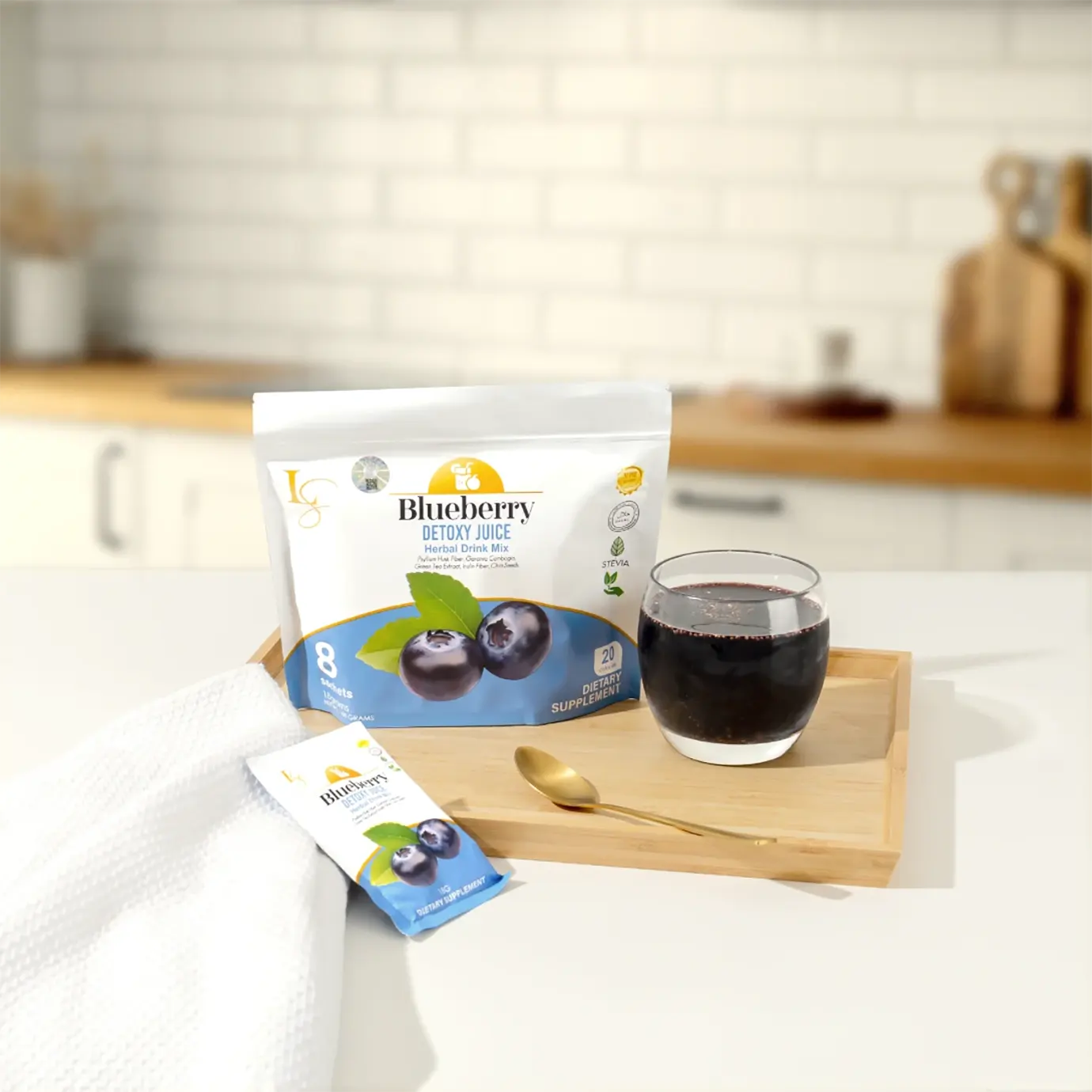 Luxe Blueberry Detoxy Juice