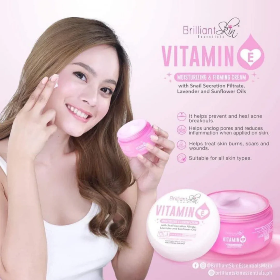 Brilliant Skin Essentials Vitamin E Moisturizing & Firming Cream