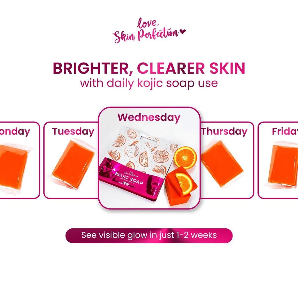 Love Skin Perfection Kojic Soap 7 Bars 500g