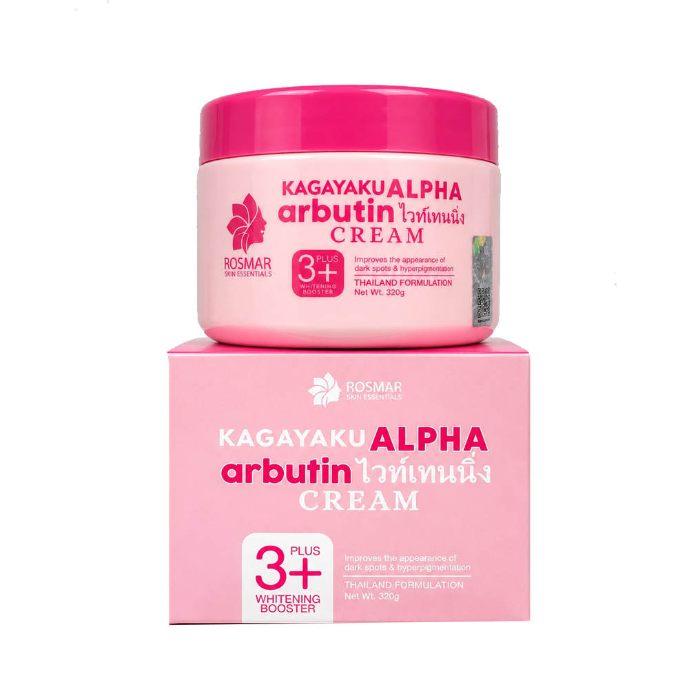 Rosmar Kagayaku Alpha Arbutin Cream 3+ Whitening Booster – 320g