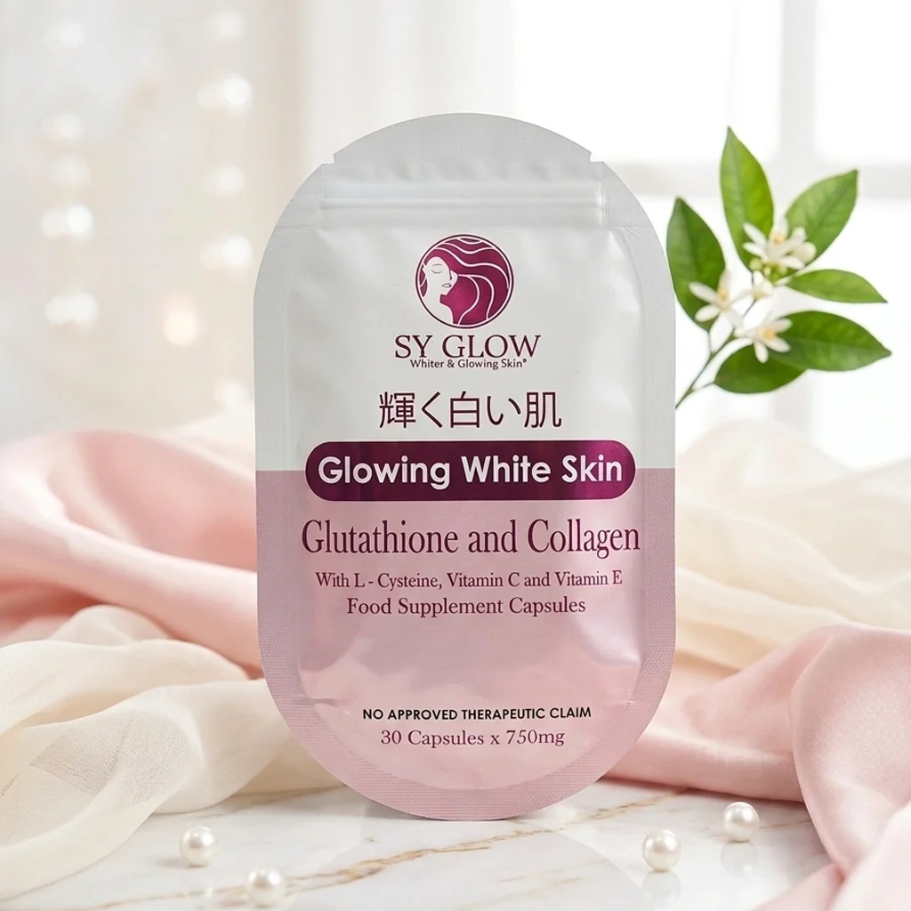 SY Glow Glowing White Skin Glutathione Collagen 30 Caps