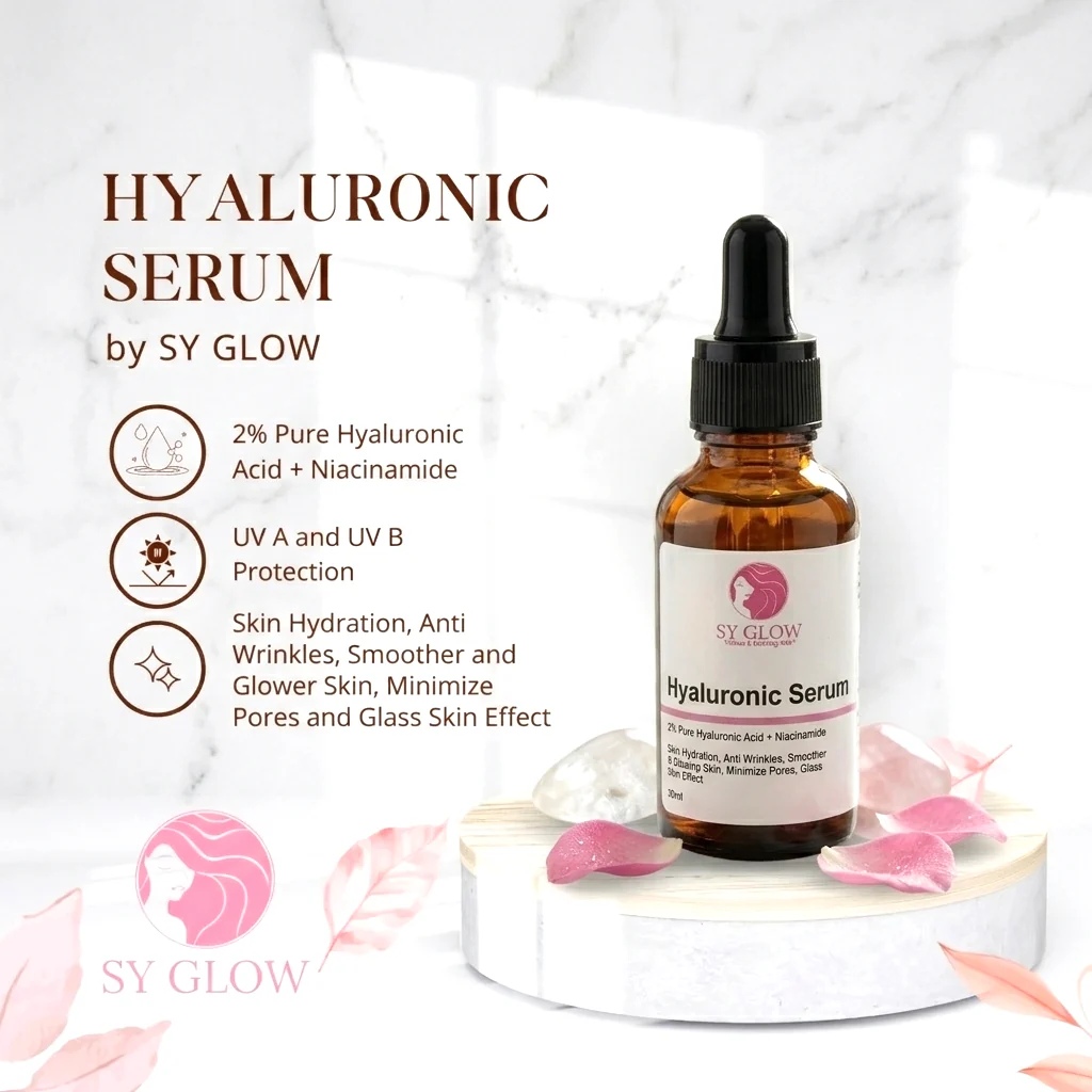 SY Glow Hyaluronic Serum – 30ml
