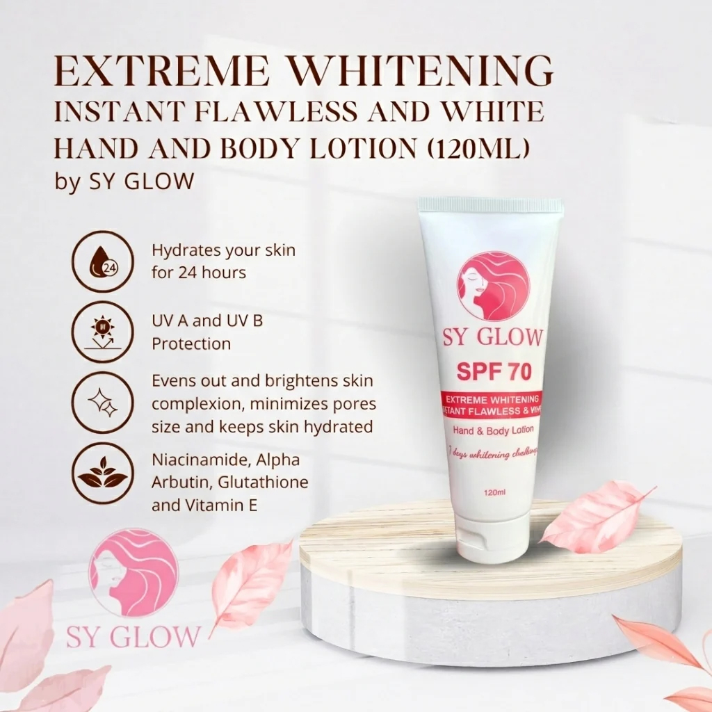 SY Glow Whitening Lotion